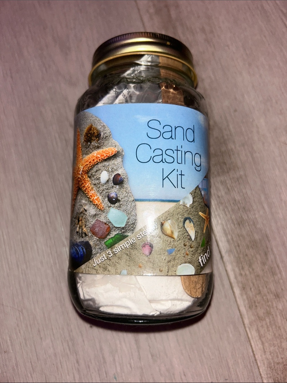 Sand Casting Kit Jar - Beach Themed Set